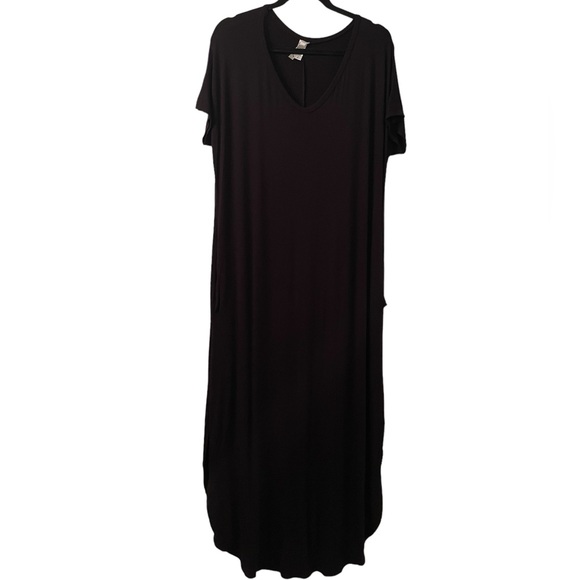Black Maxi Dress by Isaac Liev - Picture 1 of 7